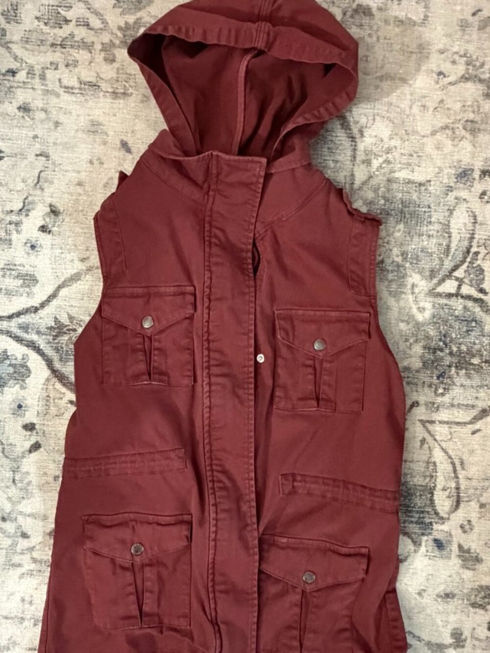 Tinsel Joen Cargo Vest Size Small - Picture 5 of 6